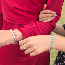 Emerald Luxe Tennis Bracelet