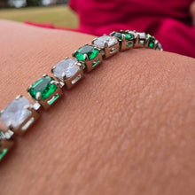 Emerald Luxe Tennis Bracelet