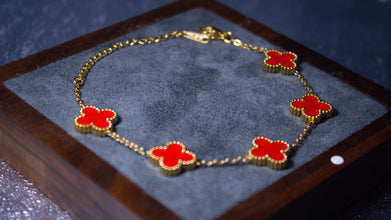 18k Gold-Plated Twilight Clovers