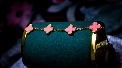 18k Gold-Plated Twilight Clovers