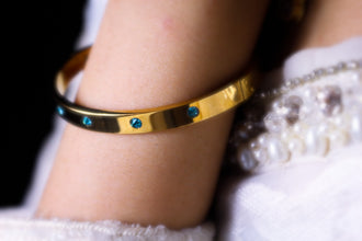 The emporium golden bangle