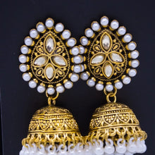Noorani gold Jhumkas