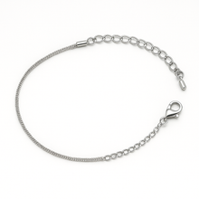 Silver Heart Anklet
